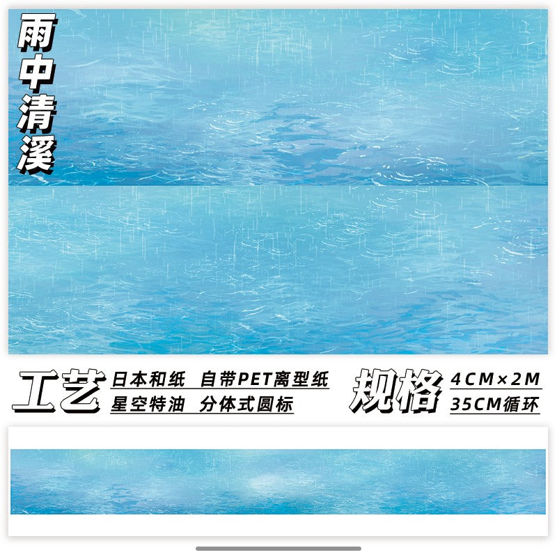 Ceenie and Cloud papet tape 4 cm / 200 cm - ViktaShop