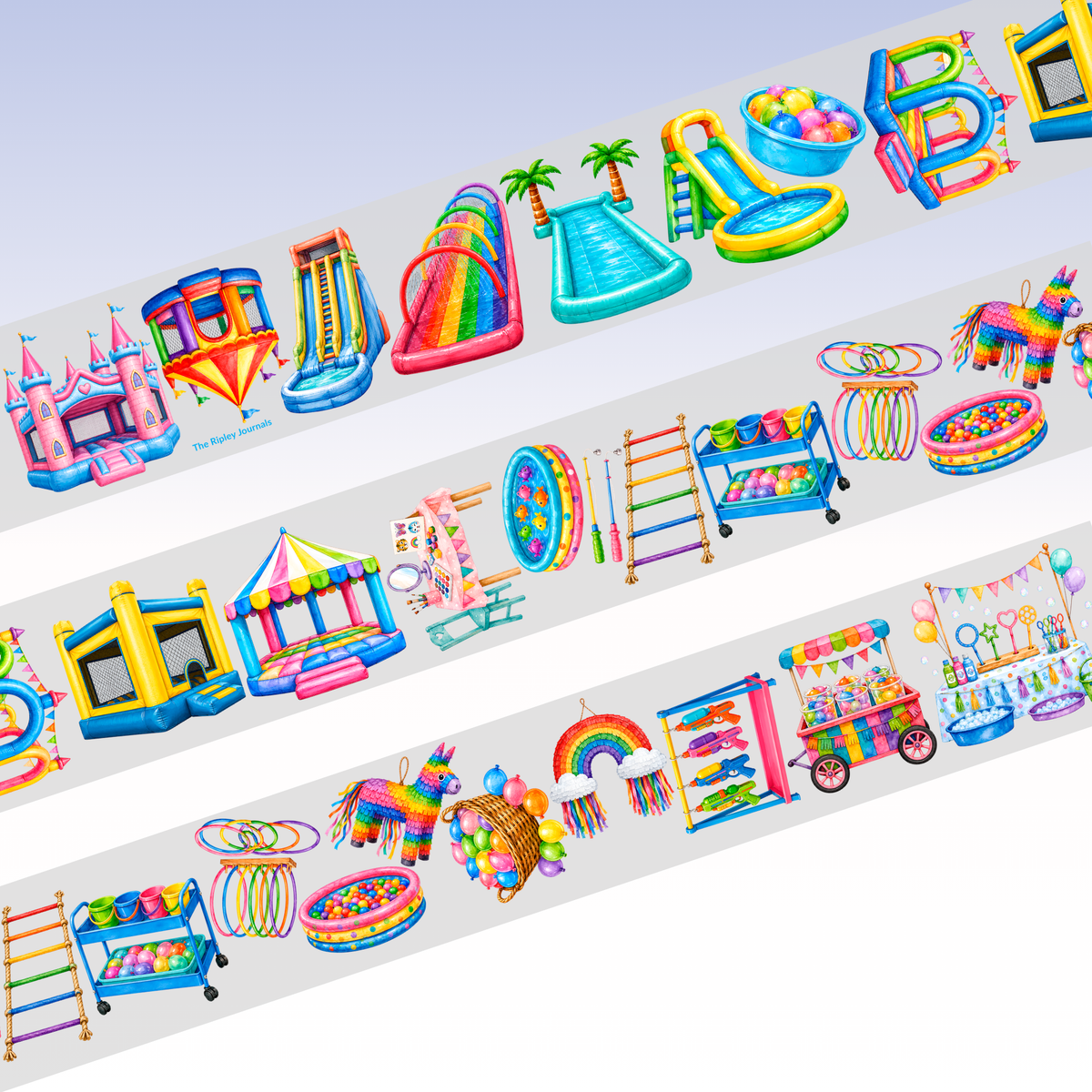 The Ripley Journals Birthday Party Elements PET Tape 8cm x 1,25m