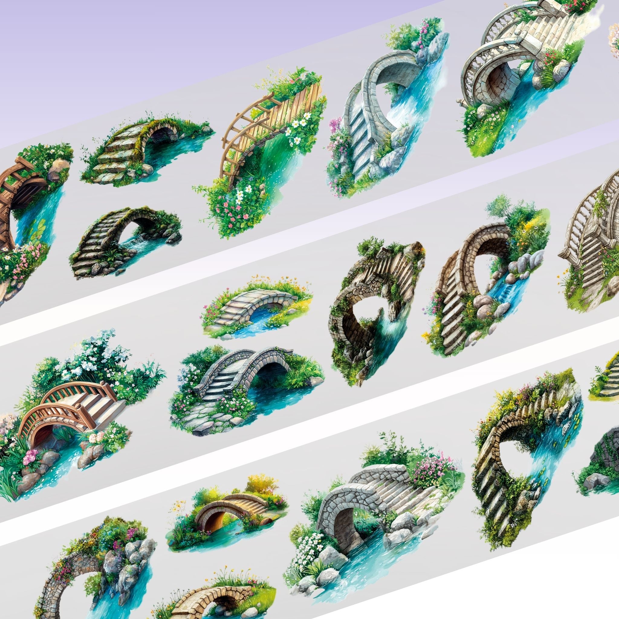 Kittys Journal Bridges PET Tape 9cm x 1.25m