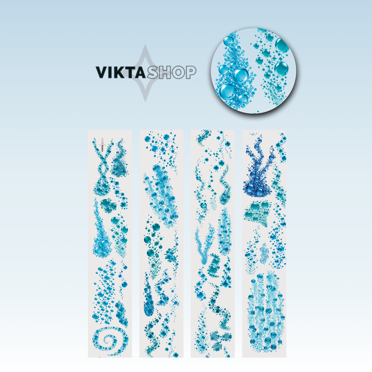 Viktashop Bubbles PET Tape 6cm x 1.25m