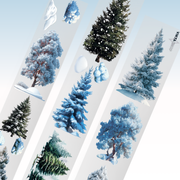 Viktashop winter snow trees PET tape - Viktashop.com