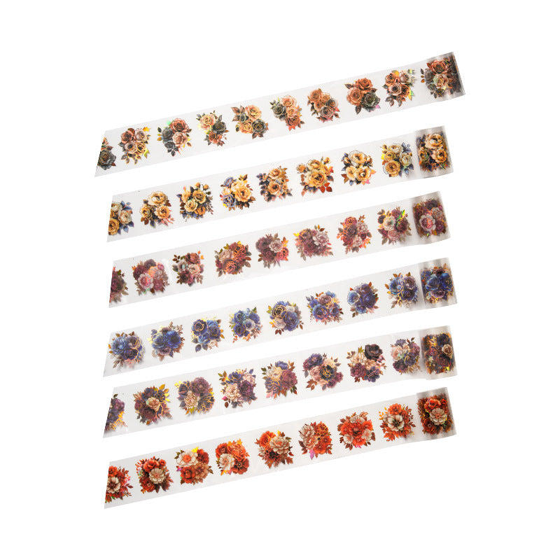 Flower Collection Series PET Tape 2m