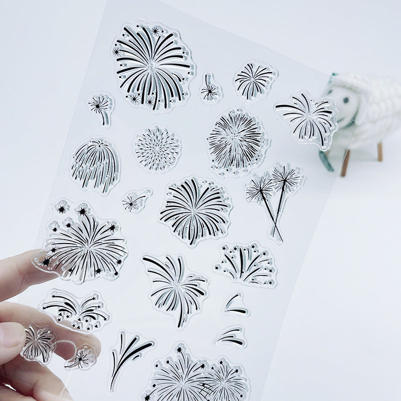 Transparent Silicone Creative Stamp – PVC DIY Seal for Journals & Crafts - ViktaShop