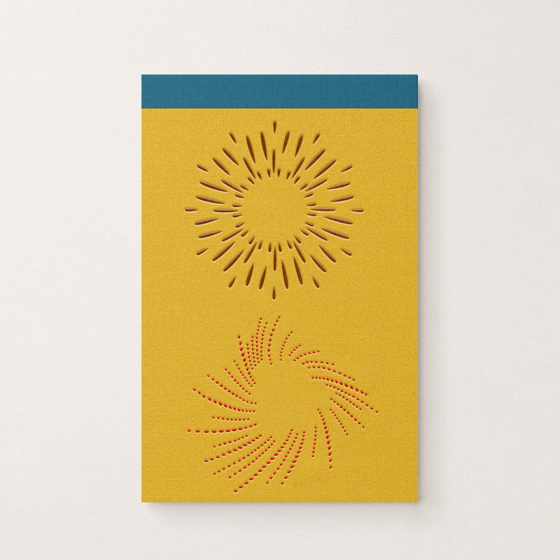 Geometric Hollow Pattern Stencil – Texture Dot Design DIY Template - ViktaShop