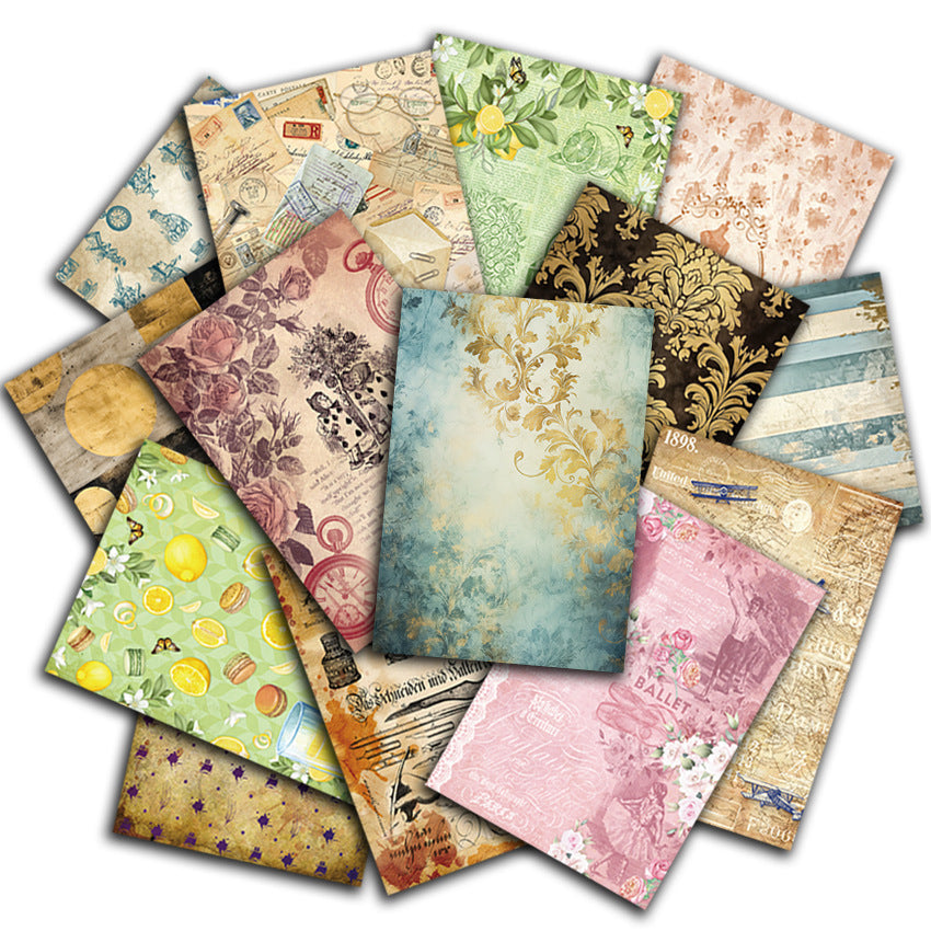 Pattern Paper – DIY Photo Album & Junk Journal Card Background - ViktaShop