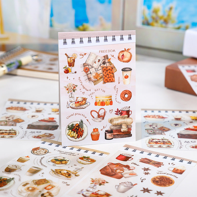 Die-Cut Double Material Sticker Book - ViktaShop