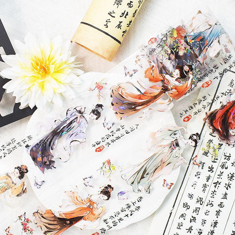 Antique Character PET Tape – Special Material for Journal Decoration - ViktaShop