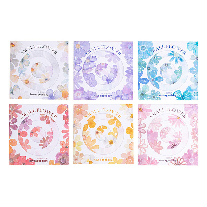 Small Flower Grain Stickers – Floral Theme, 6 Options - ViktaShop