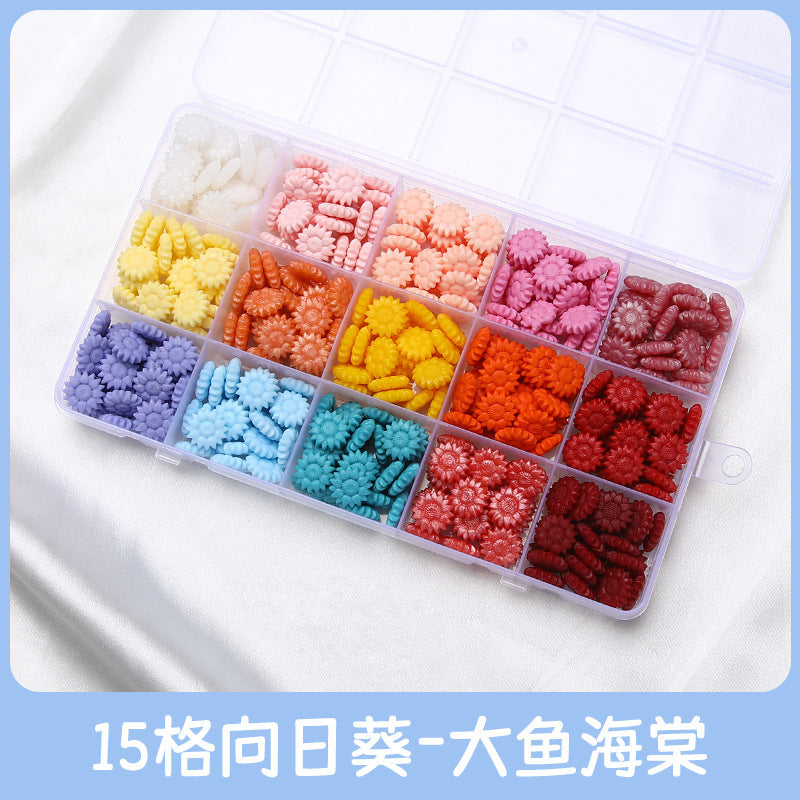 Vintage Transparent Fire Paint Wax Granules Set with Gold Powder - ViktaShop