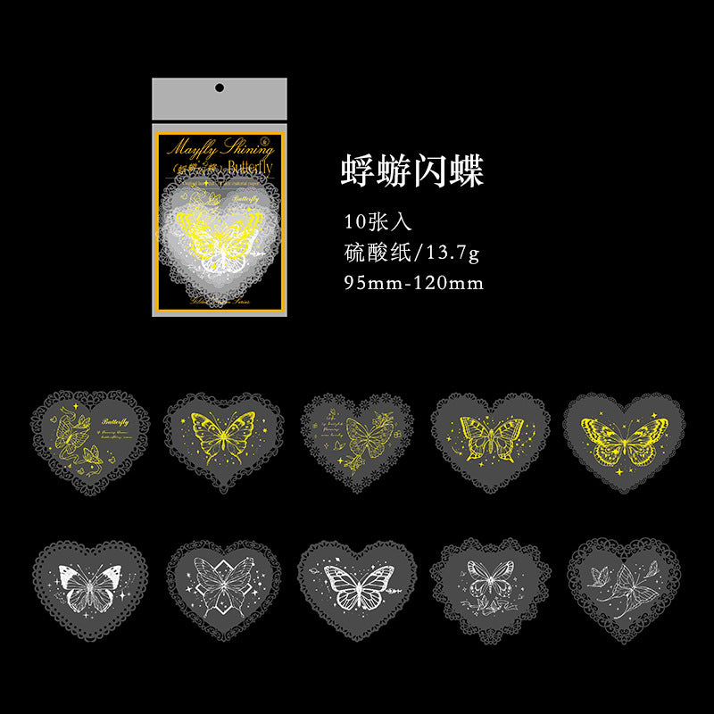 Hollow Lace Paper - Gilded Dream Series, 6 Options - ViktaShop