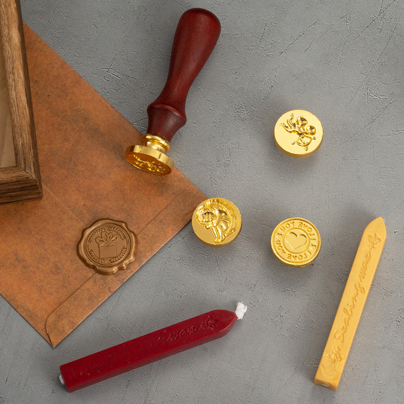 Firecracker Seal Set – Retro Style DIY Gift & Logo Stamp - ViktaShop