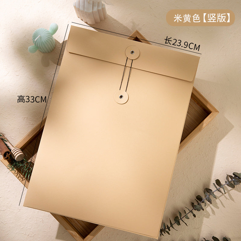 Color Paper File Bag, Stickers Storage - ViktaShop