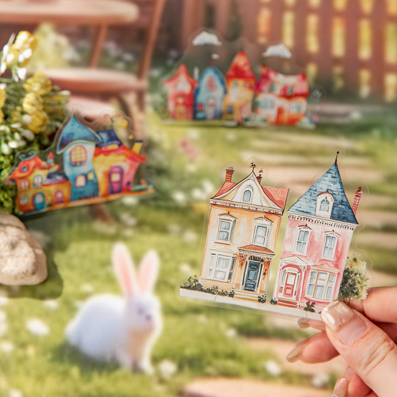 Fun House Series PET Stickers - ViktaShop
