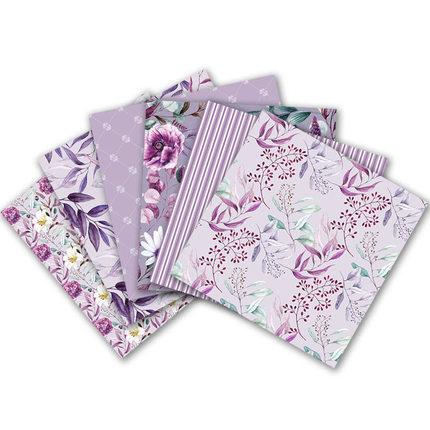 Single-Sided Pattern Paper – DIY Scrapbook & Handmade Card Background - ViktaShop