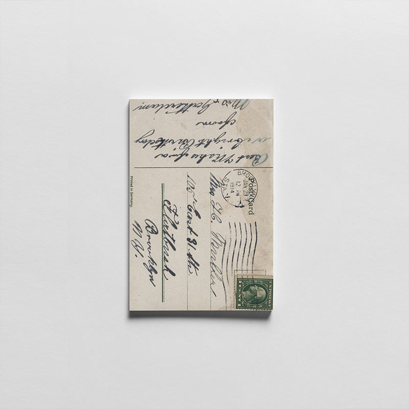 Retro Wall Decoration – Old Paper Card, 6 Options - ViktaShop