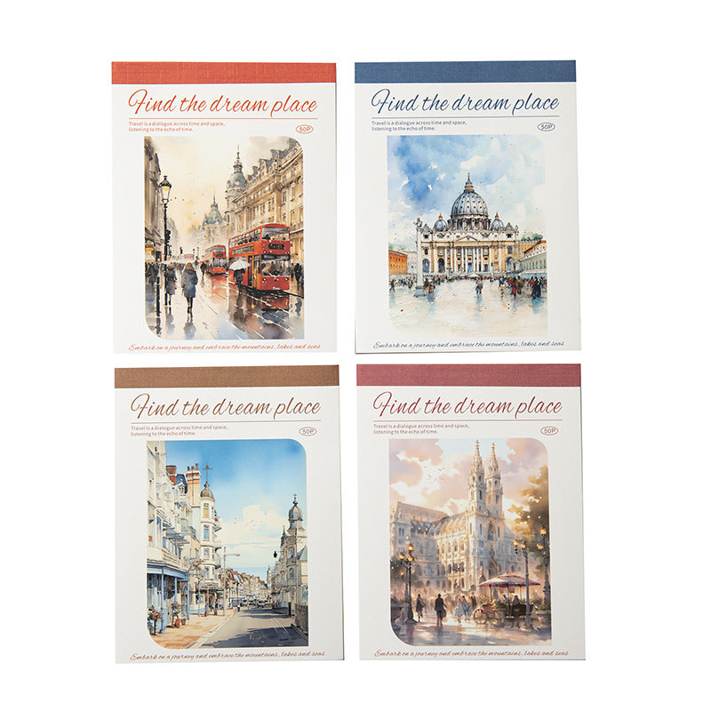 Beautiful Day Sticker Pack "Dreamland" Series of 4 Types 10 psc