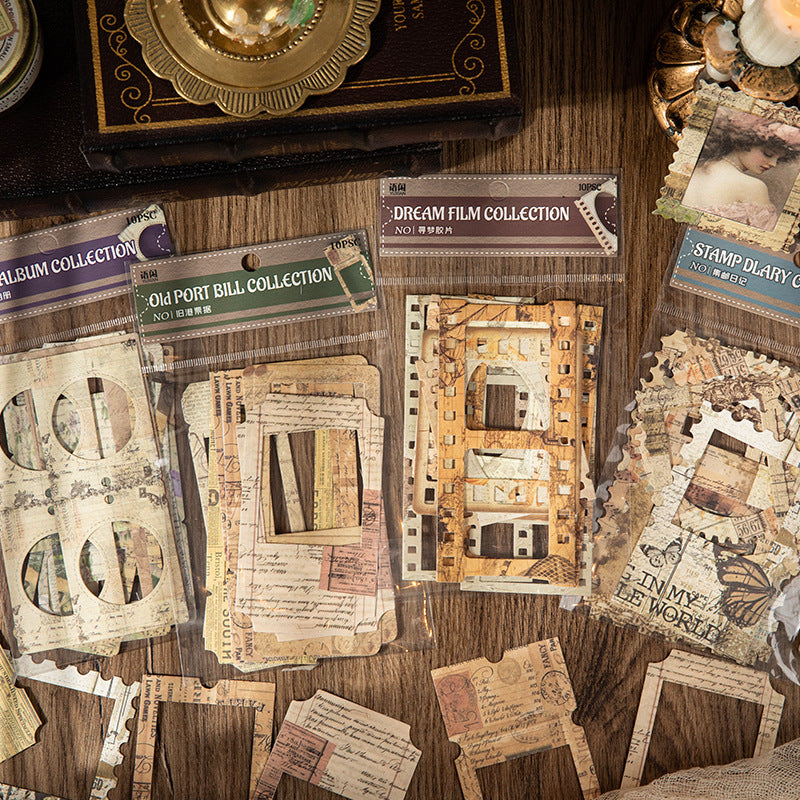 Windsor Past Series Retro Reverse Card, 10 Pcs - ViktaShop