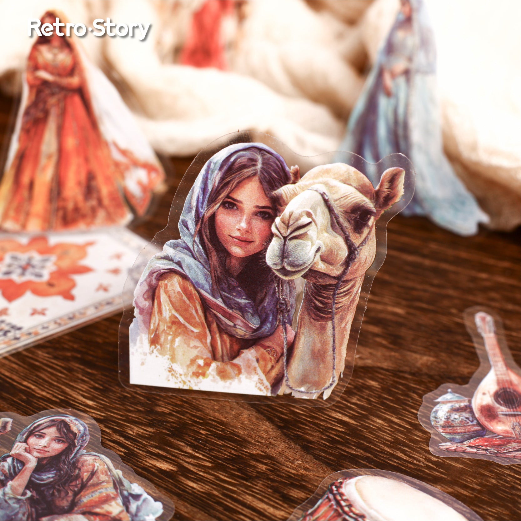 Exotic Peninsula Series Stickers, 6 Options - ViktaShop