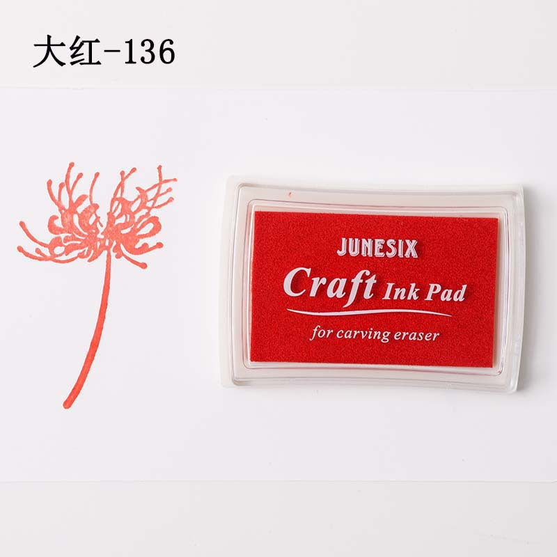 Korean Style 40-Color Ink Pad Set – Thick Sponge for DIY Stamping - ViktaShop