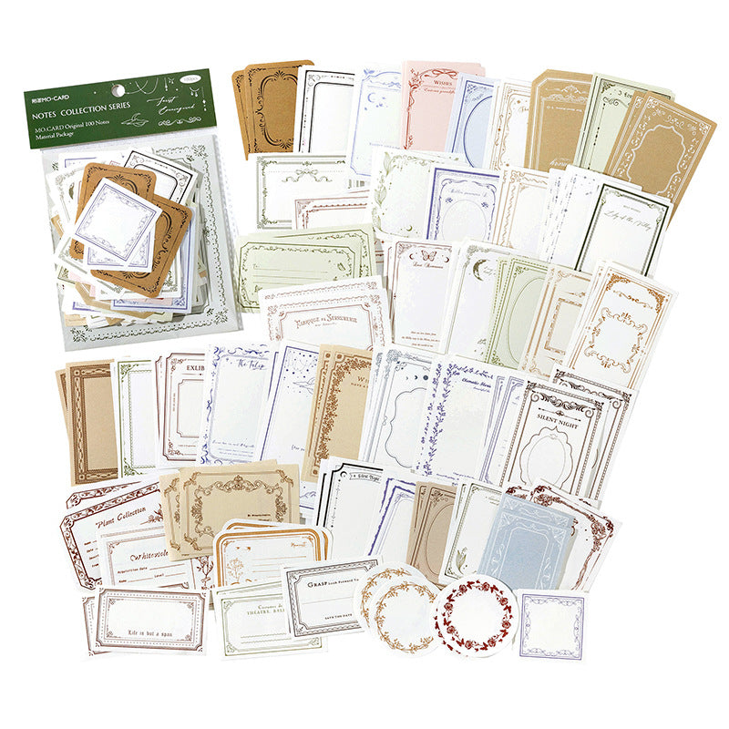 Decorative Vintage Paper Notepads - ViktaShop