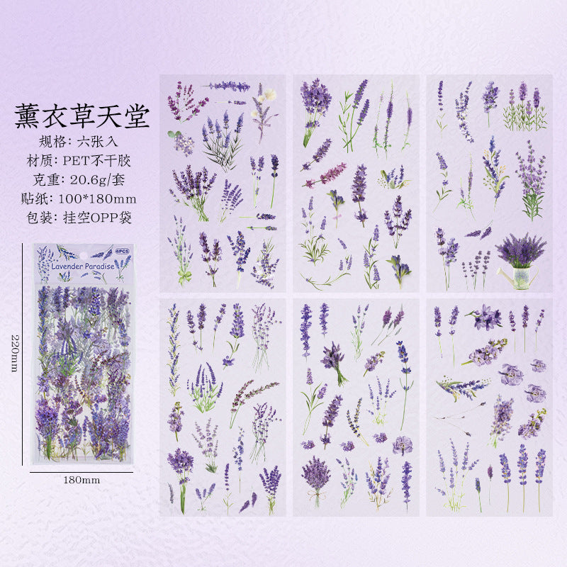 Chihiro Story PET Stickers - Amazon Plants & Flowers