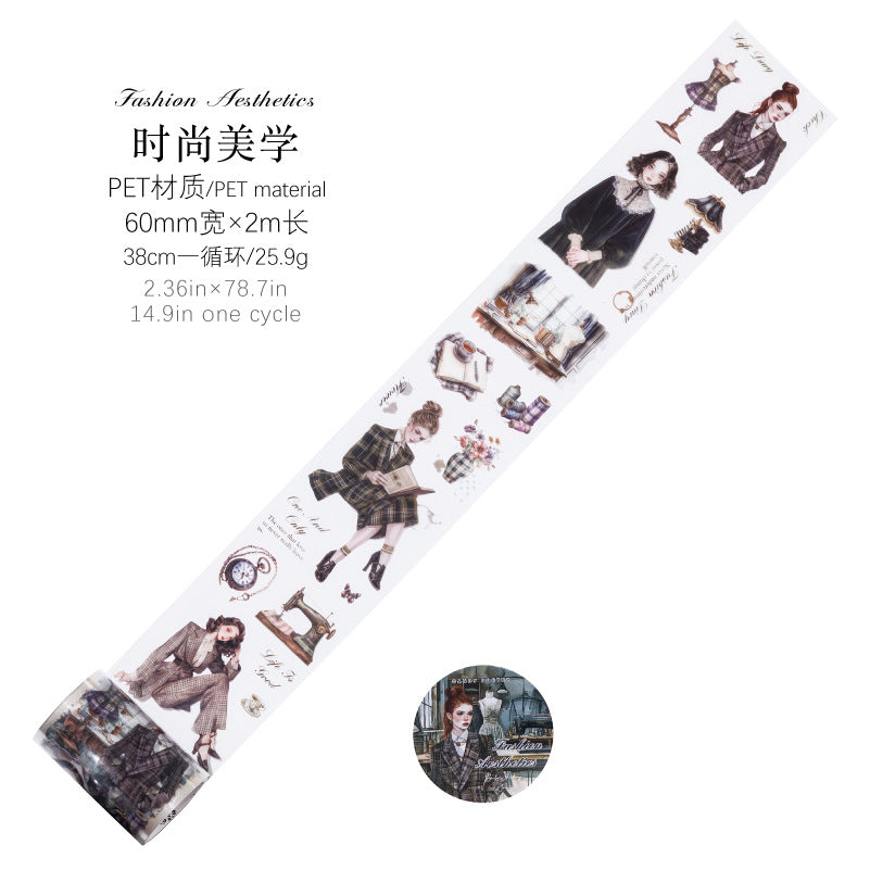 Sugar Poem PET Die-cut - Ocean Girls & More - 2m - ViktaShop