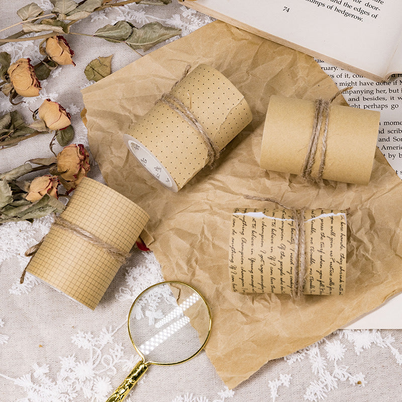 Creative Leather Tape – Vintage DIY Decoration Sticker - 3m - ViktaShop