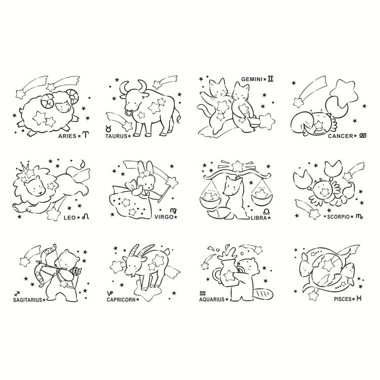Transparent Silicone Creative Stamp – PVC DIY Seal for Journals & Crafts - ViktaShop