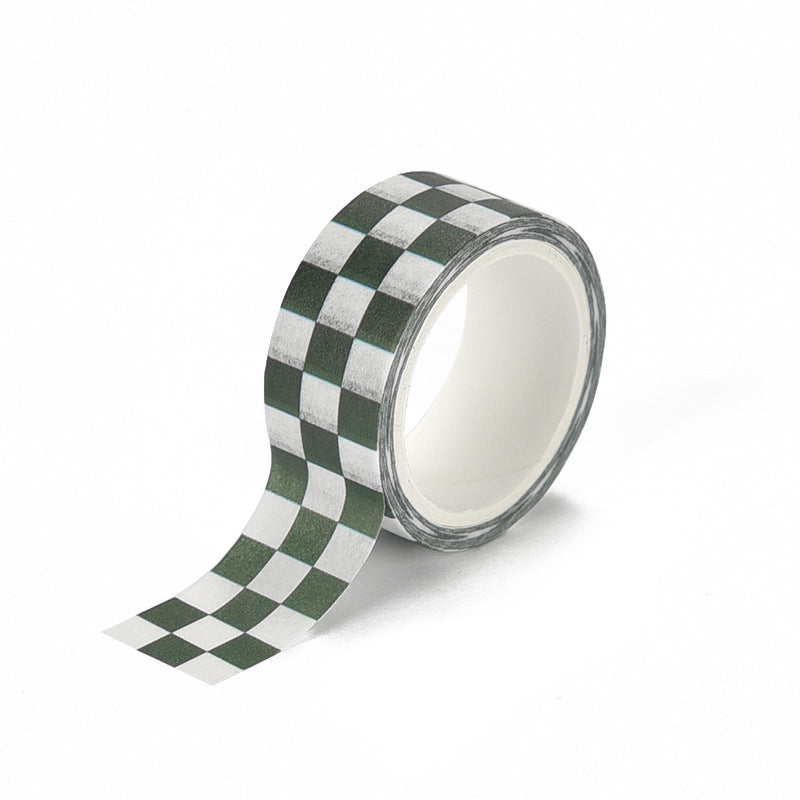 Paper grid creative tape stickers
