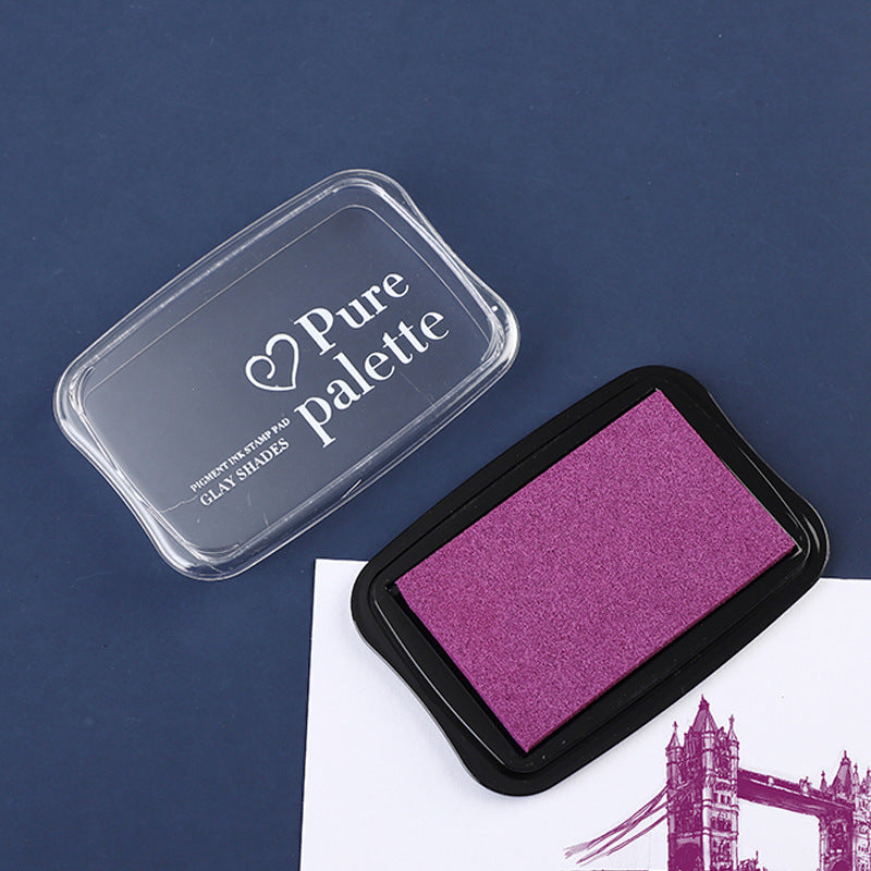 Retro Color Ink Pad – 12 Color Options, for Finger Painting & Stamp DIY - ViktaShop