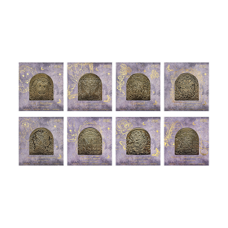Stars & Mori Retro Metal Clip – Wide Copper Hand Account Clip, 8 Options - ViktaShop