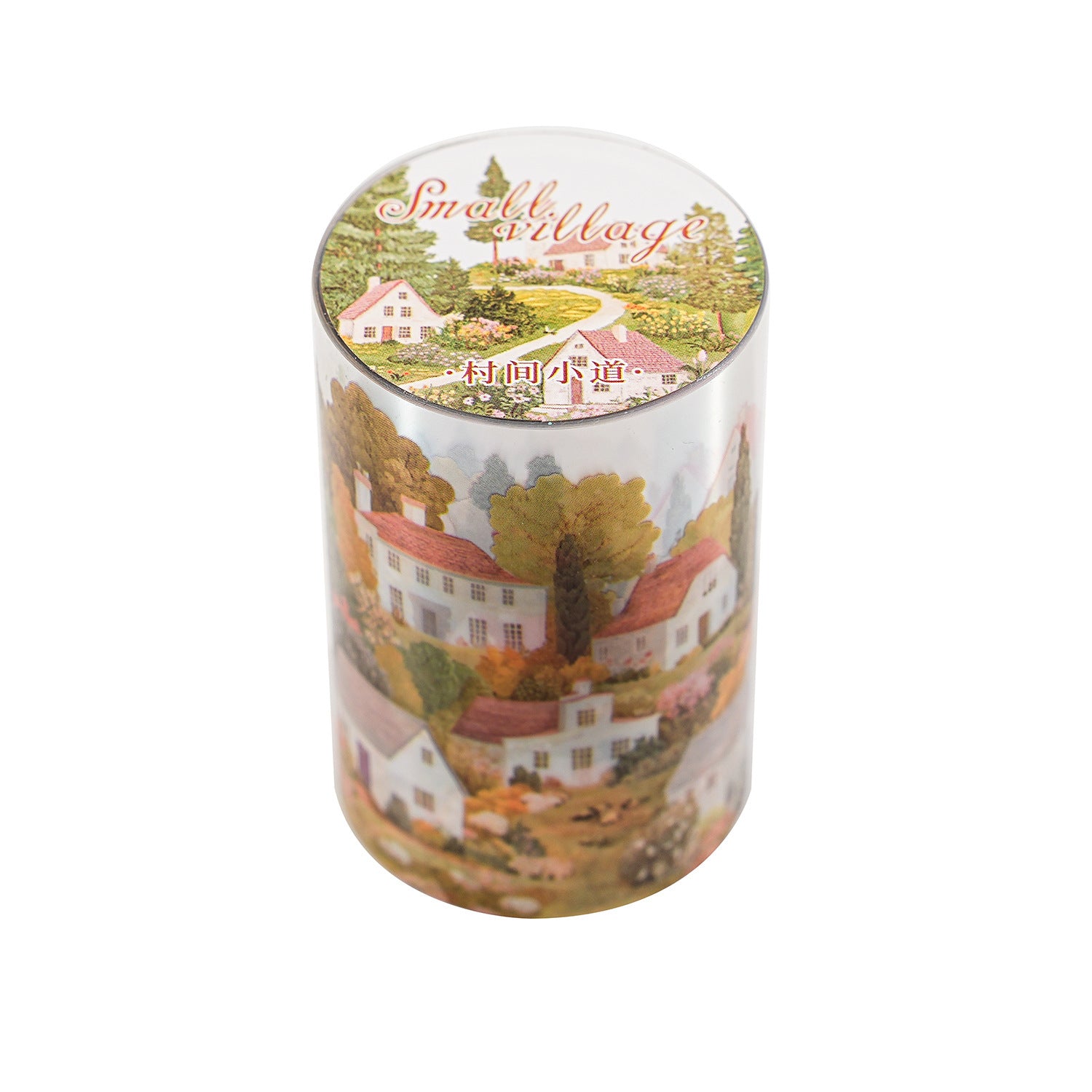 Small Village Washi Tape – Beautiful Day Series, Landscape Theme, 2m - ViktaShop