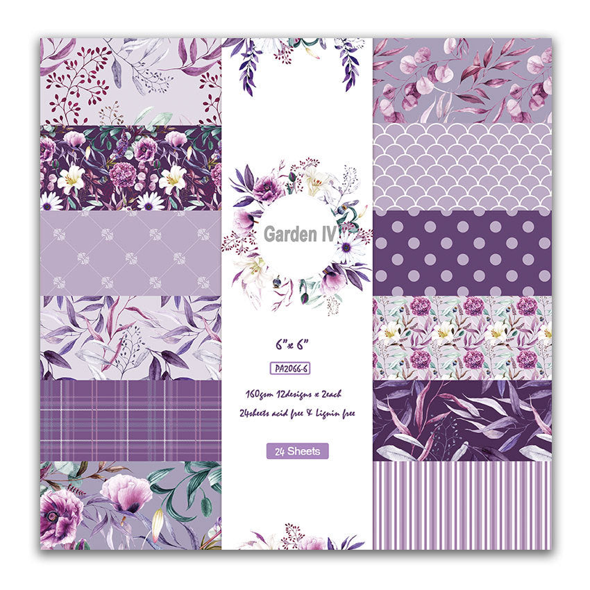 Single-Sided Pattern Paper – DIY Scrapbook & Handmade Card Background - ViktaShop