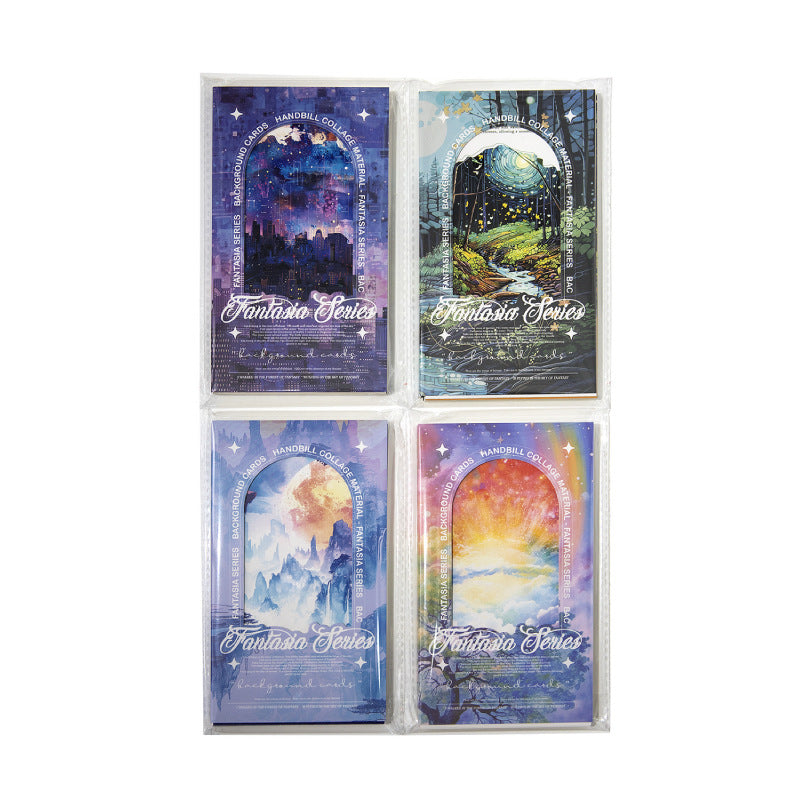 Background Paper – Wonderful Fantasy Serie, 20 Pcs - ViktaShop