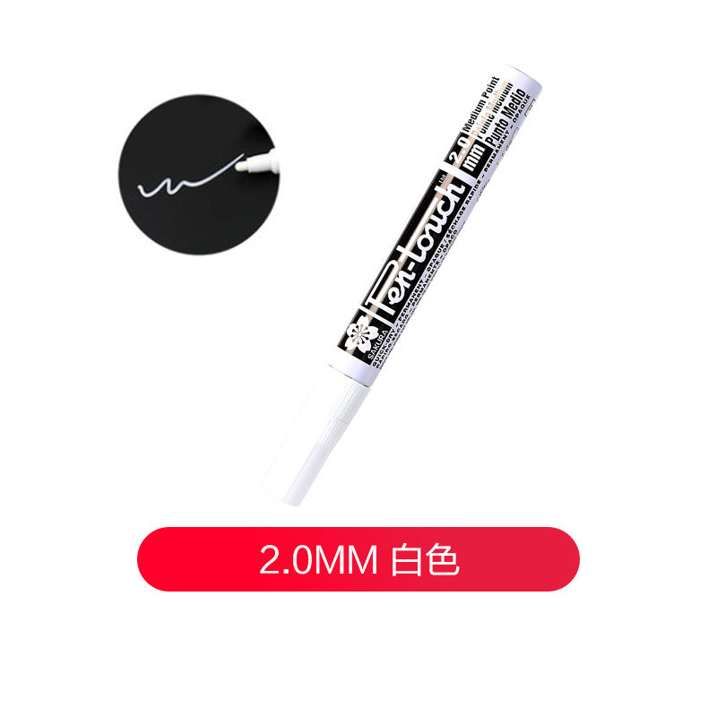 Cherry Blossom White, Gold & Silver Paint Marker Set – High Gloss Art Pens - ViktaShop