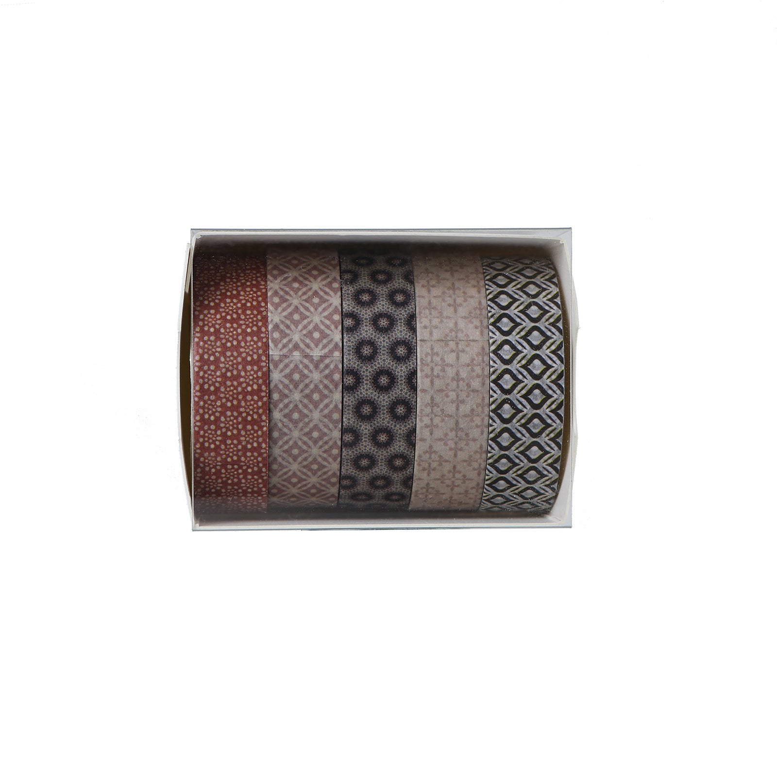 Message Series Washi Tape Set – Creative Background Design, 12 Options - ViktaShop