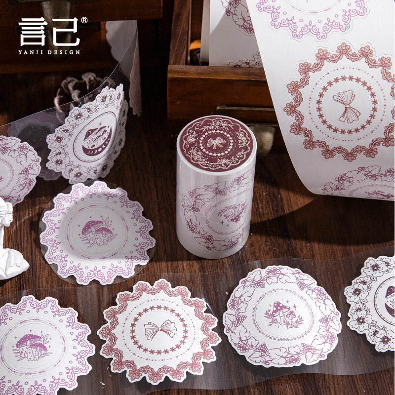 Retro Lace Die-cut Tape – Girls Aesthetic, 2m - ViktaShop