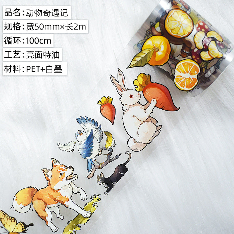 Donghong Landscape & Character PET Tape – 2 m - ViktaShop