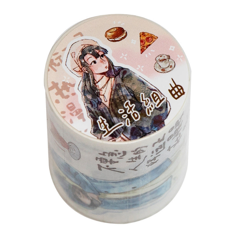 Twilight Life – Washi Tape, Winter Warm Girl Series, 2m - ViktaShop