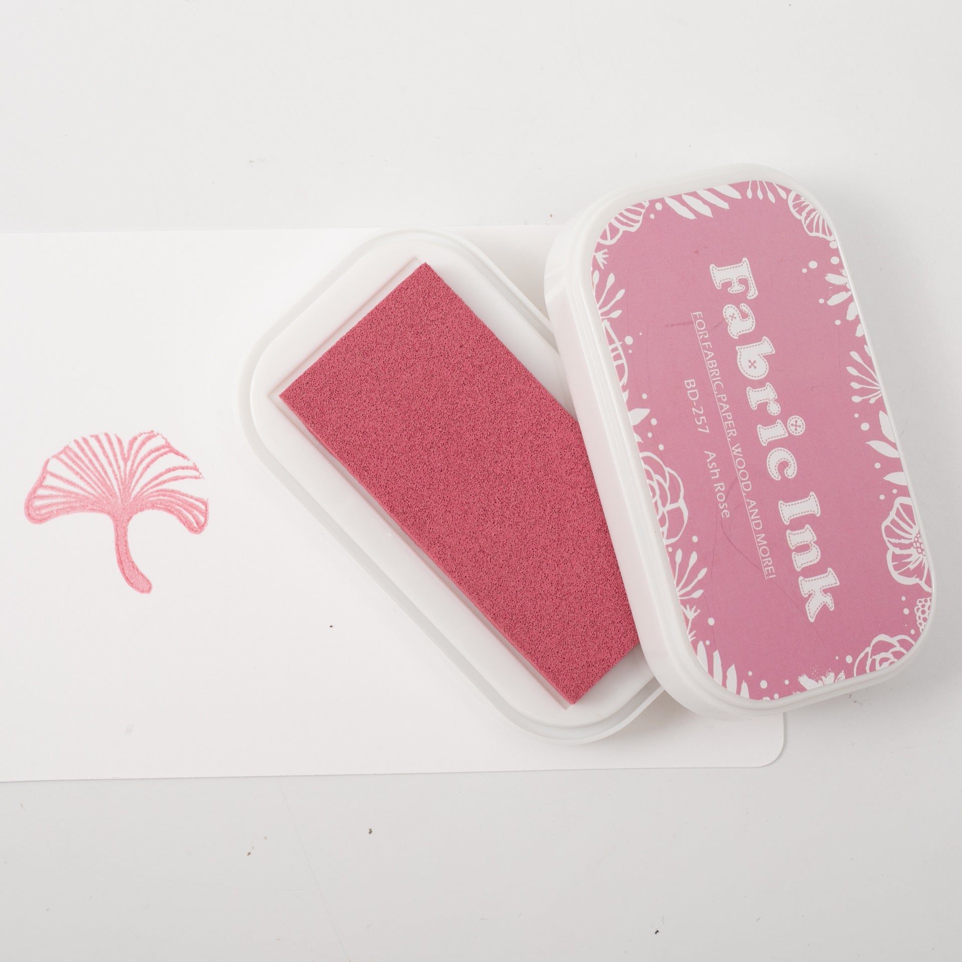 Retro BD Cloth Ink Pad Box, Multi-Use Sponge Printing Table - ViktaShop