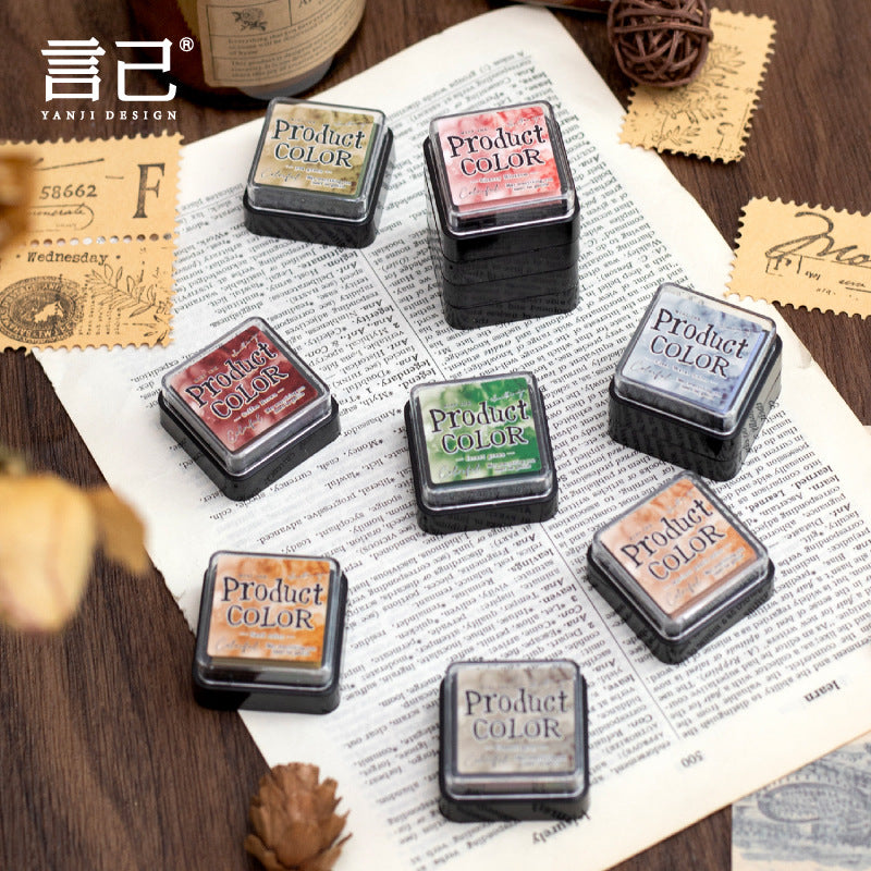 Ink Pad Set Flowing Color Series 6 psc