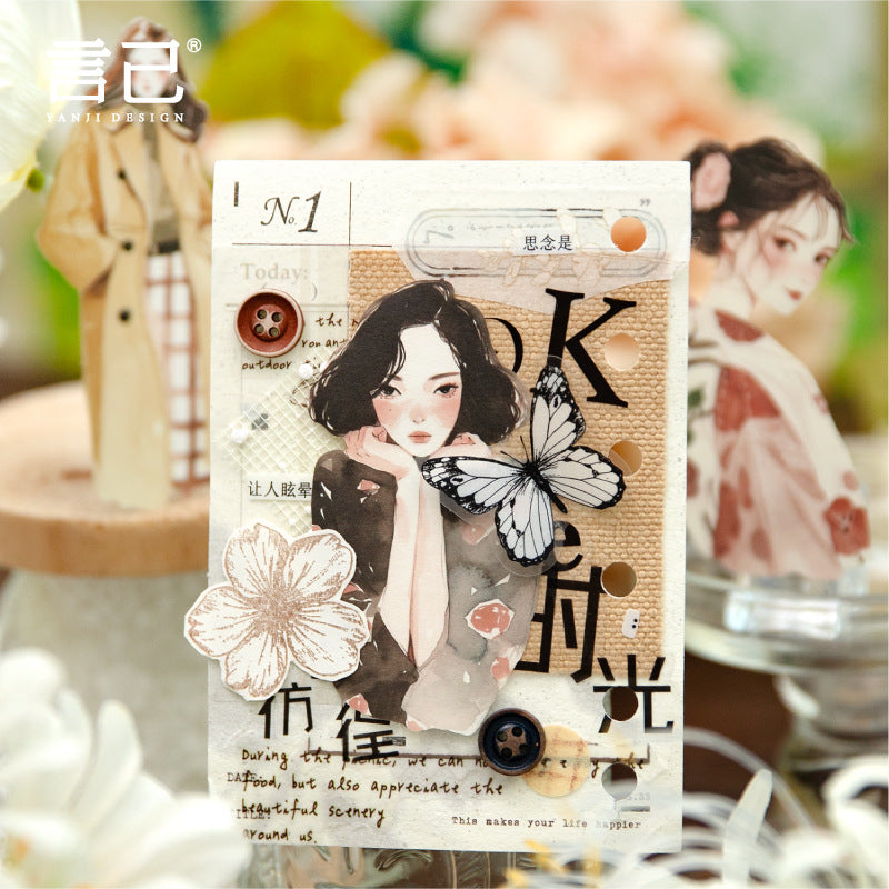 Century Story Series Laser Character Sticker Pack, 6 Options - ViktaShop