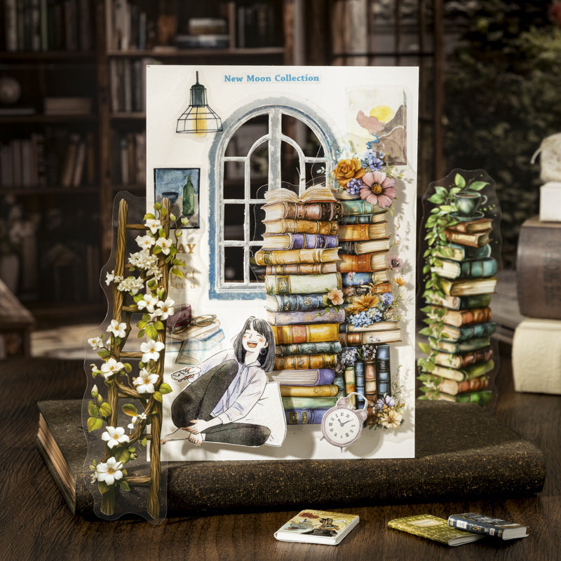 Landscape Stickers – Book Fragrance Garden Series, 6 Options - ViktaShop