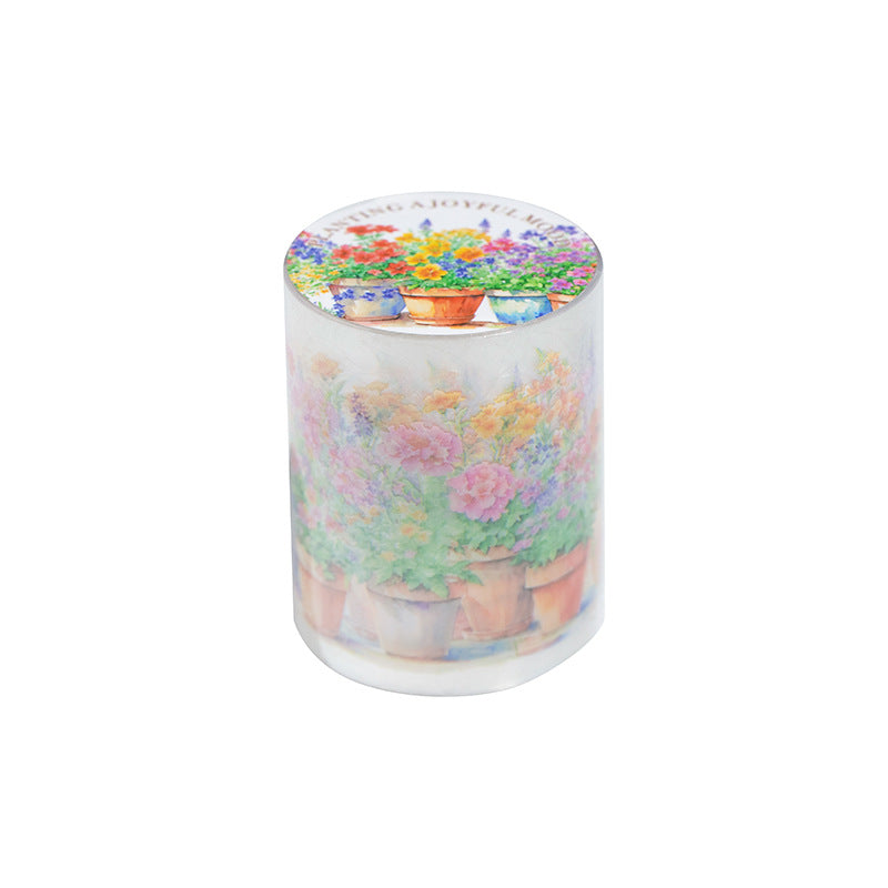 Plant Landscaping Tape – Planting Happy Mood Series, Potted Theme, 2m - ViktaShop