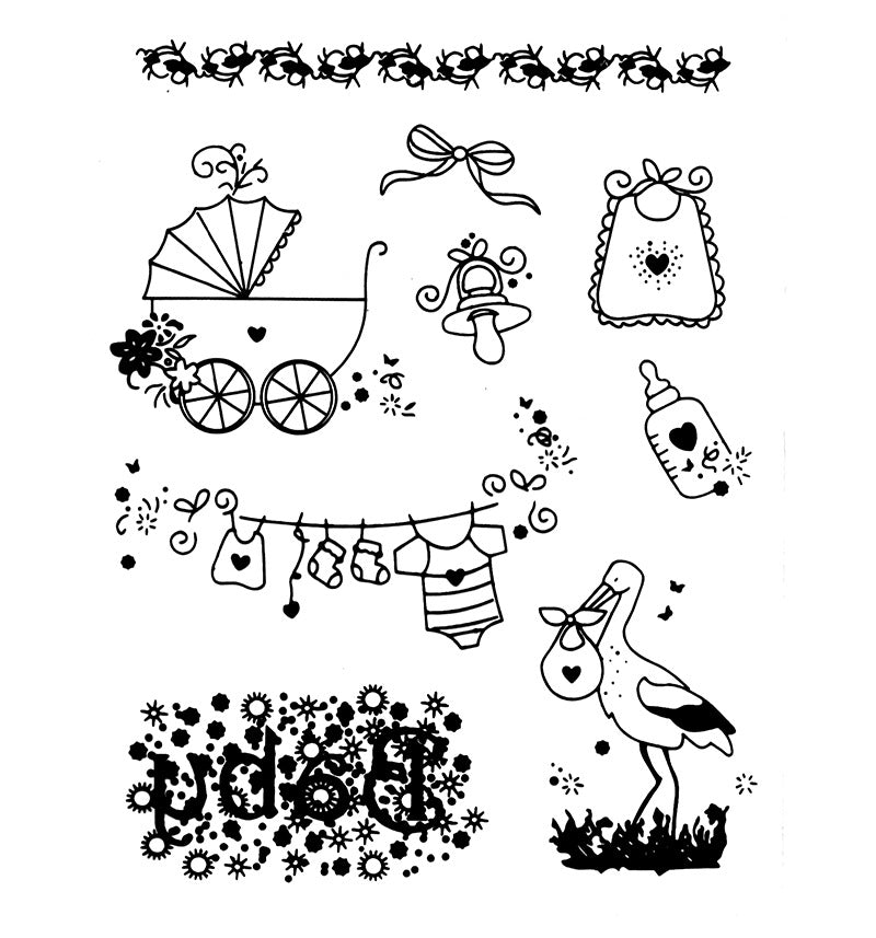 Transparent Silicone Creative Stamp – PVC DIY Seal for Journals & Crafts - ViktaShop
