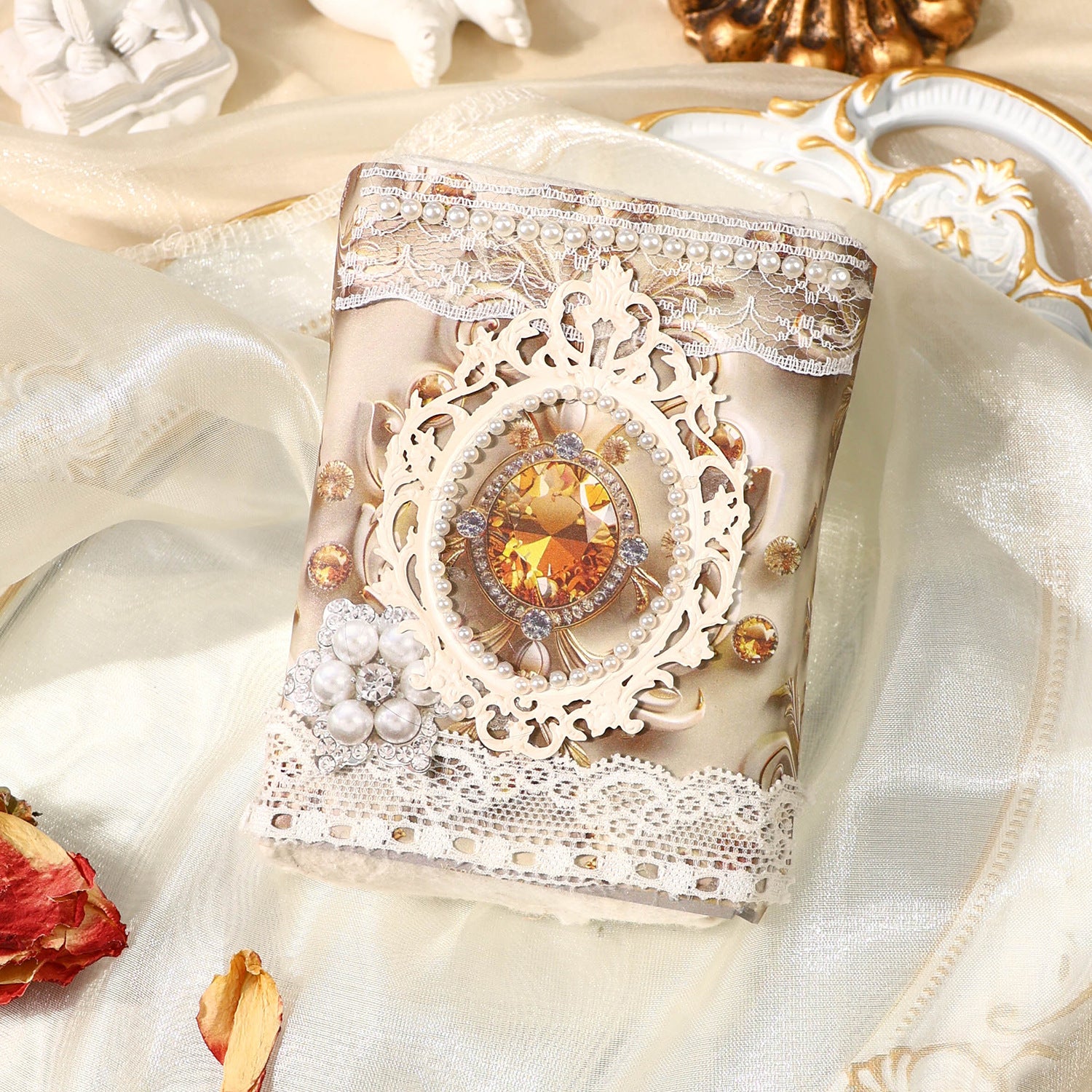 Elegant Baroque Sticker Pack - European Retro Style, 4 Options - ViktaShop