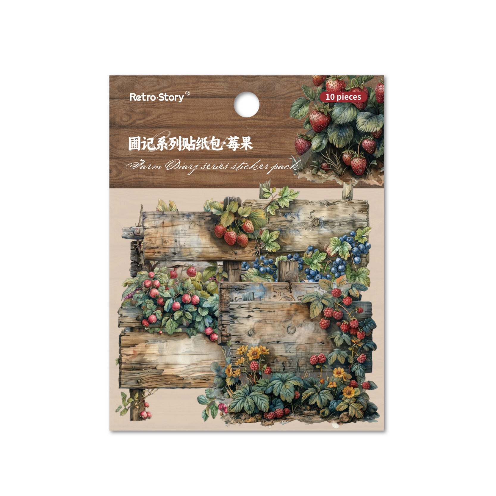 Sticker Pack - Berries & More - ViktaShop