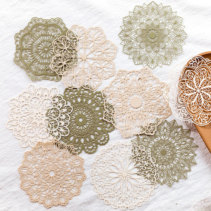 Vintage Material Paper – Retro Scrapbooking and Collage Paper Sheets