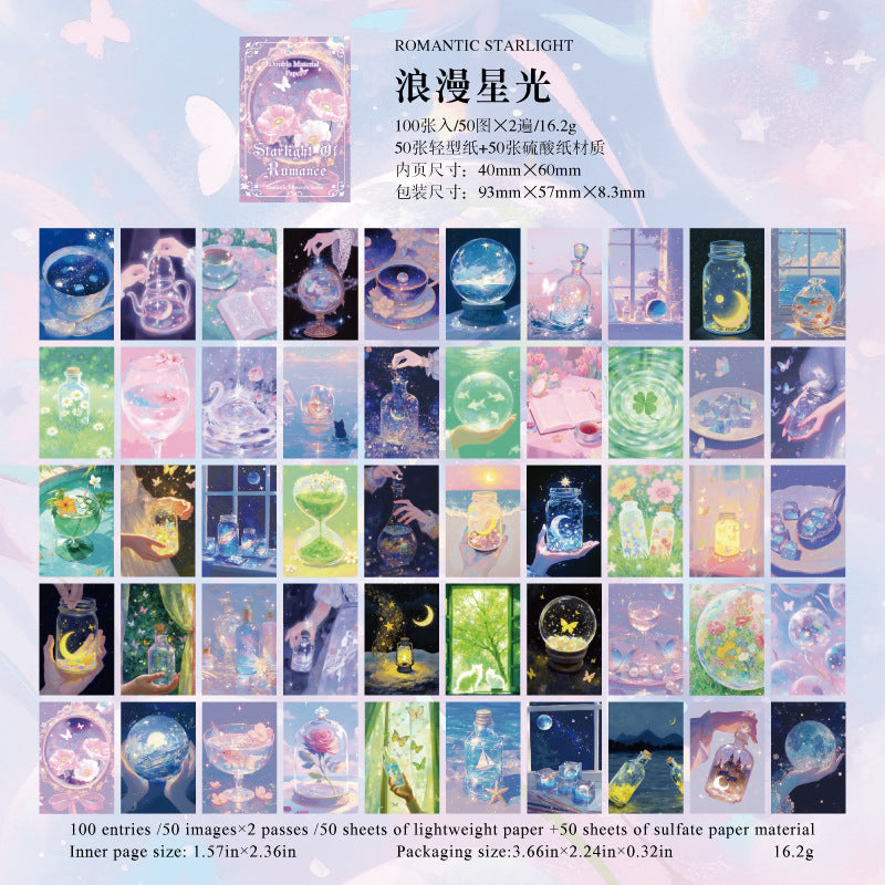 Material paper fantasy series 50 psc