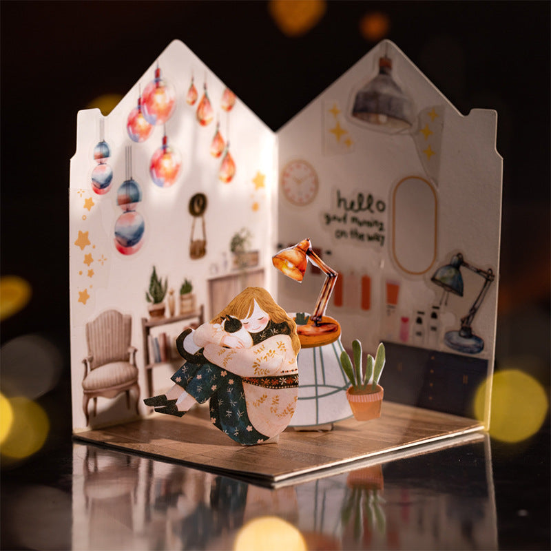 Lighting Die-Cut Tape – Light Story Series, Landscape Collage, 6 Options - ViktaShop